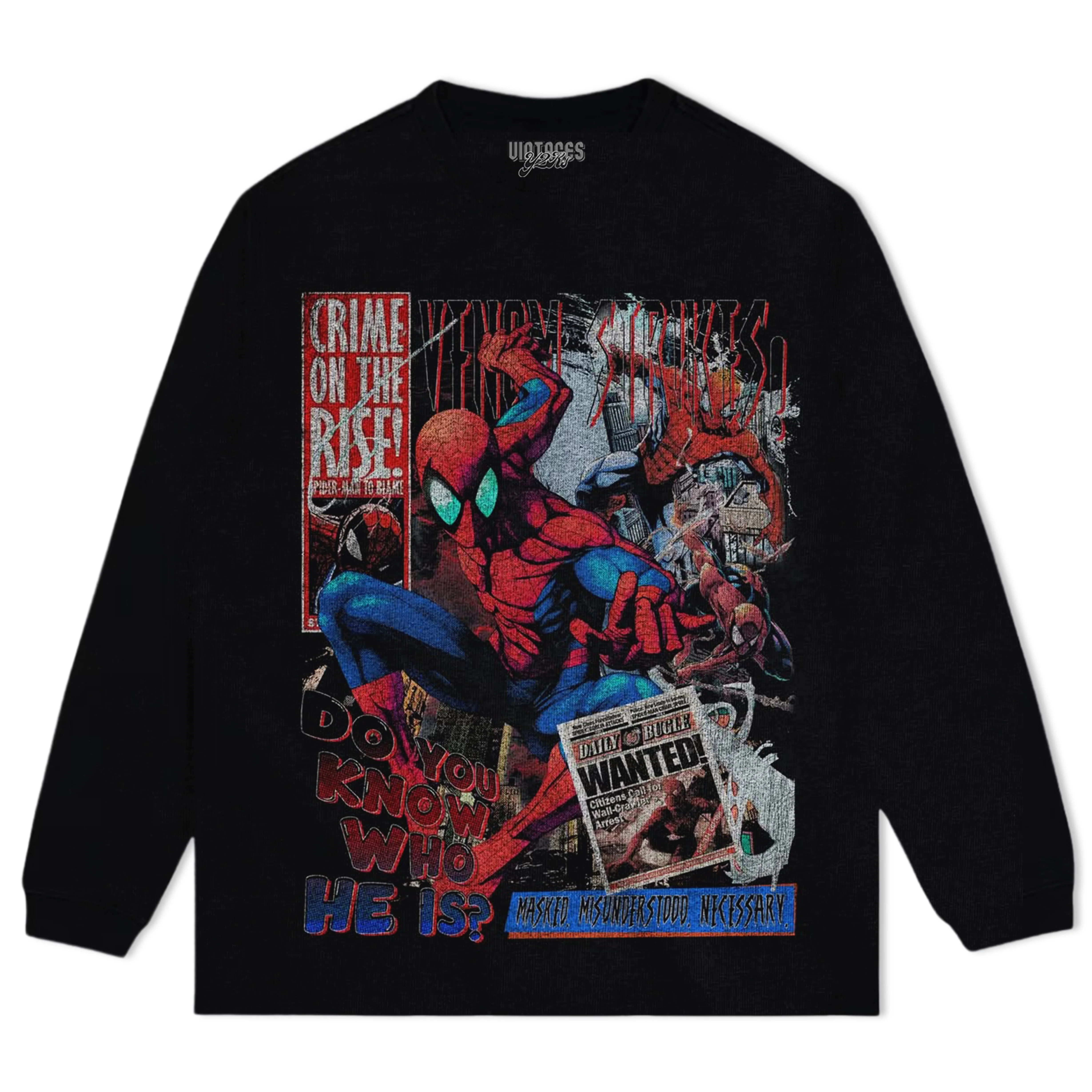 SPIDER-MAN VINTAGE 2026 V3 TEE & LS & HOODIE - Image 3