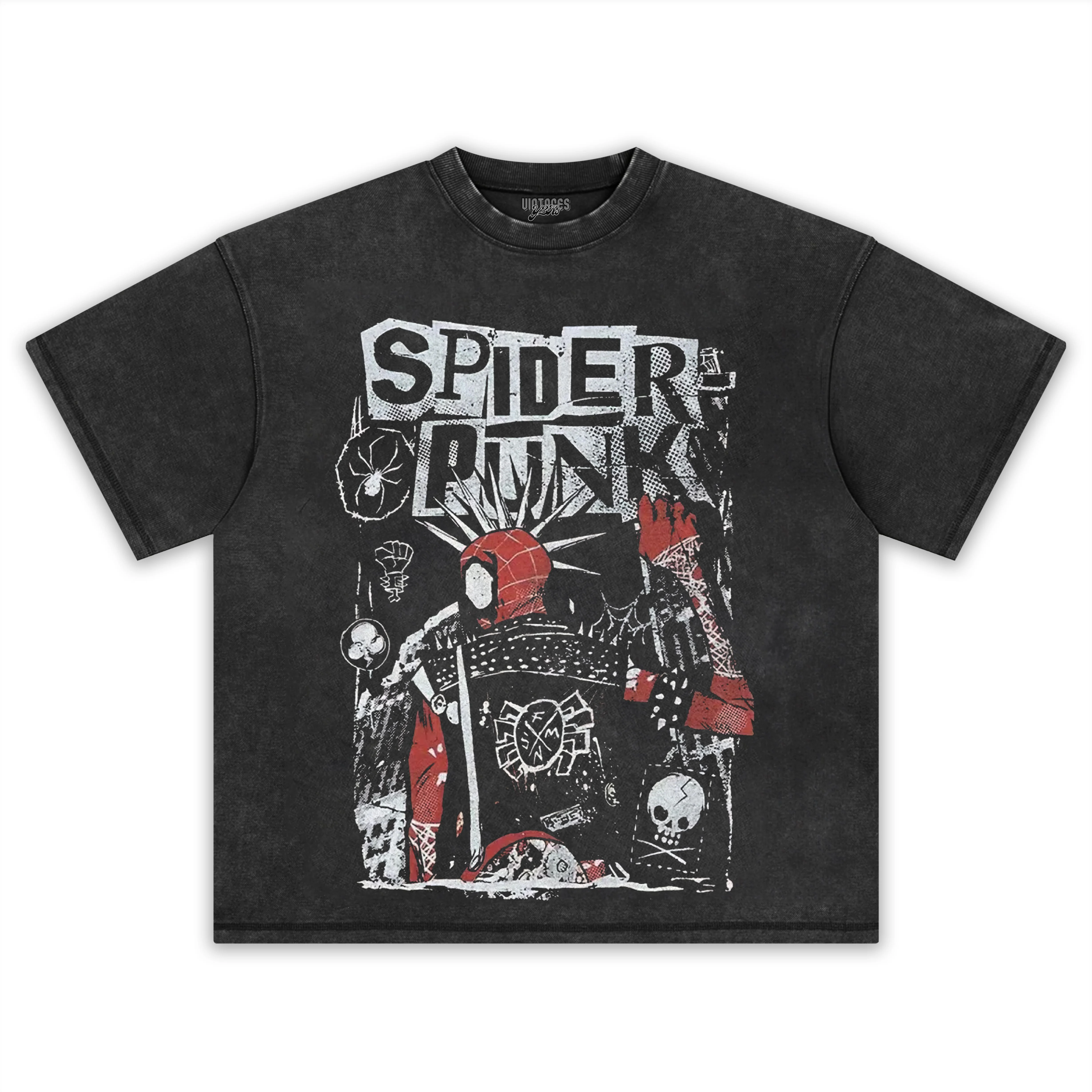 SPIDER PUNK V2 TEE & LS & HOODIE - Image 2