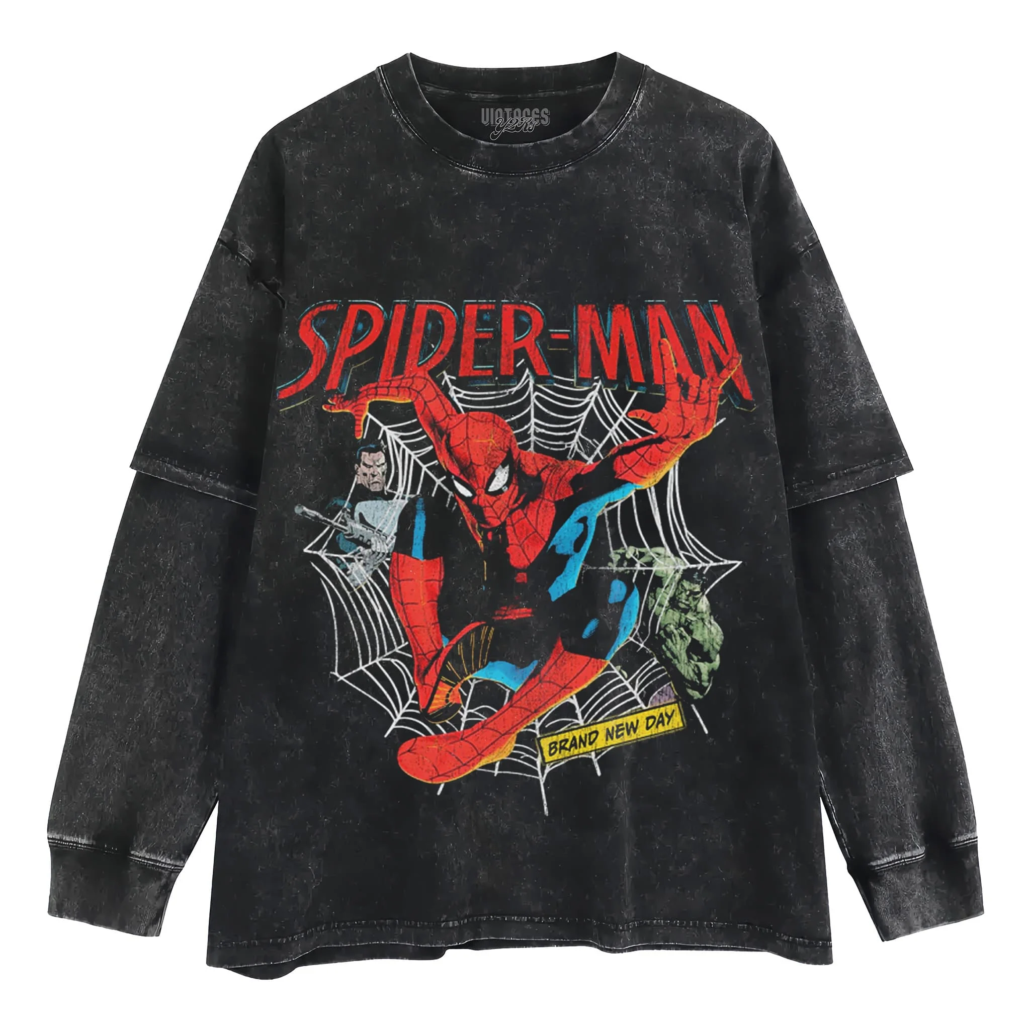 SPIDERMAN - BRAND NEW DAY TANK TOP & TEE & LONG SLEEVE & LAYERED LS & HOODIE - Image 6