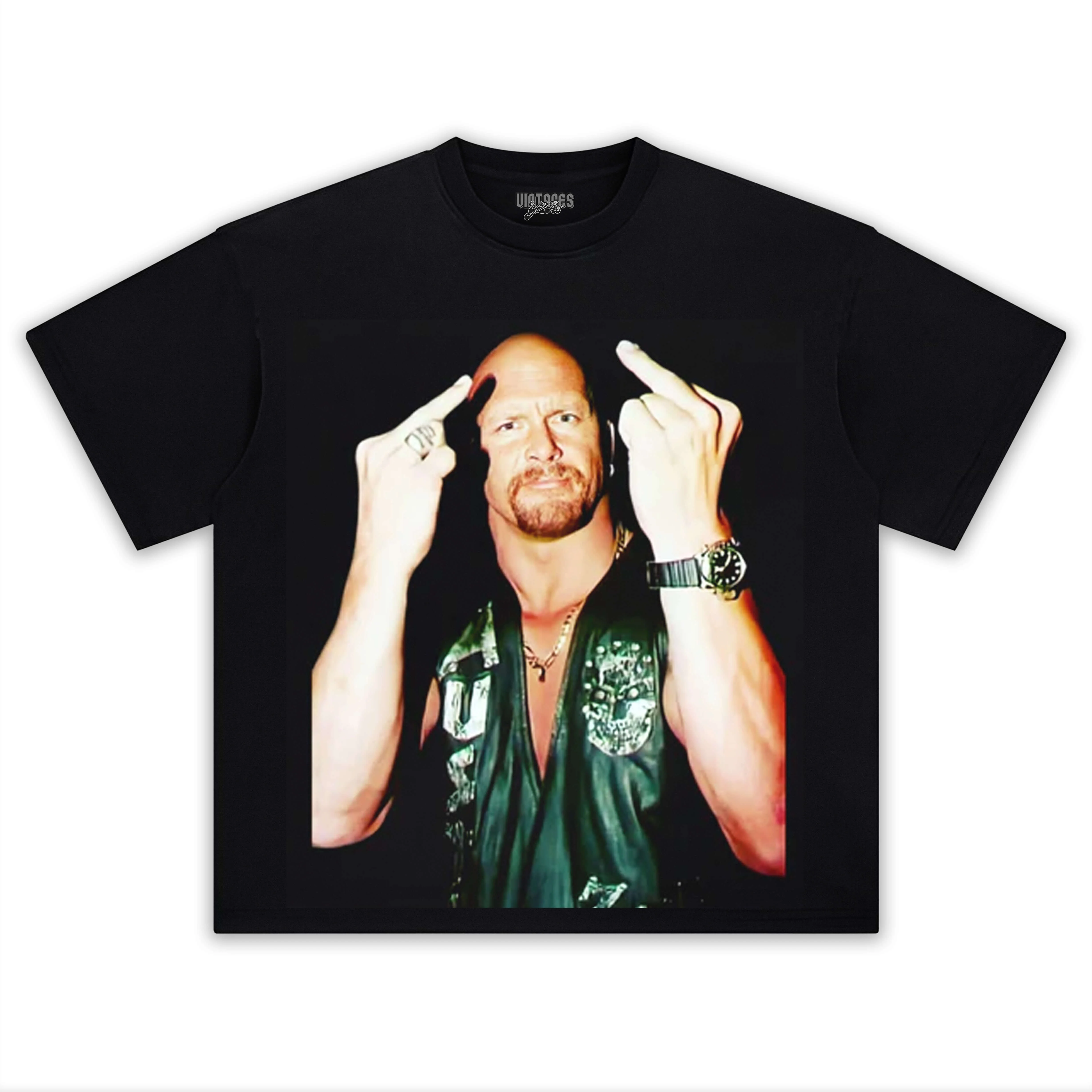 STONE COLD STEVE AUSTIN TEE - Image 2