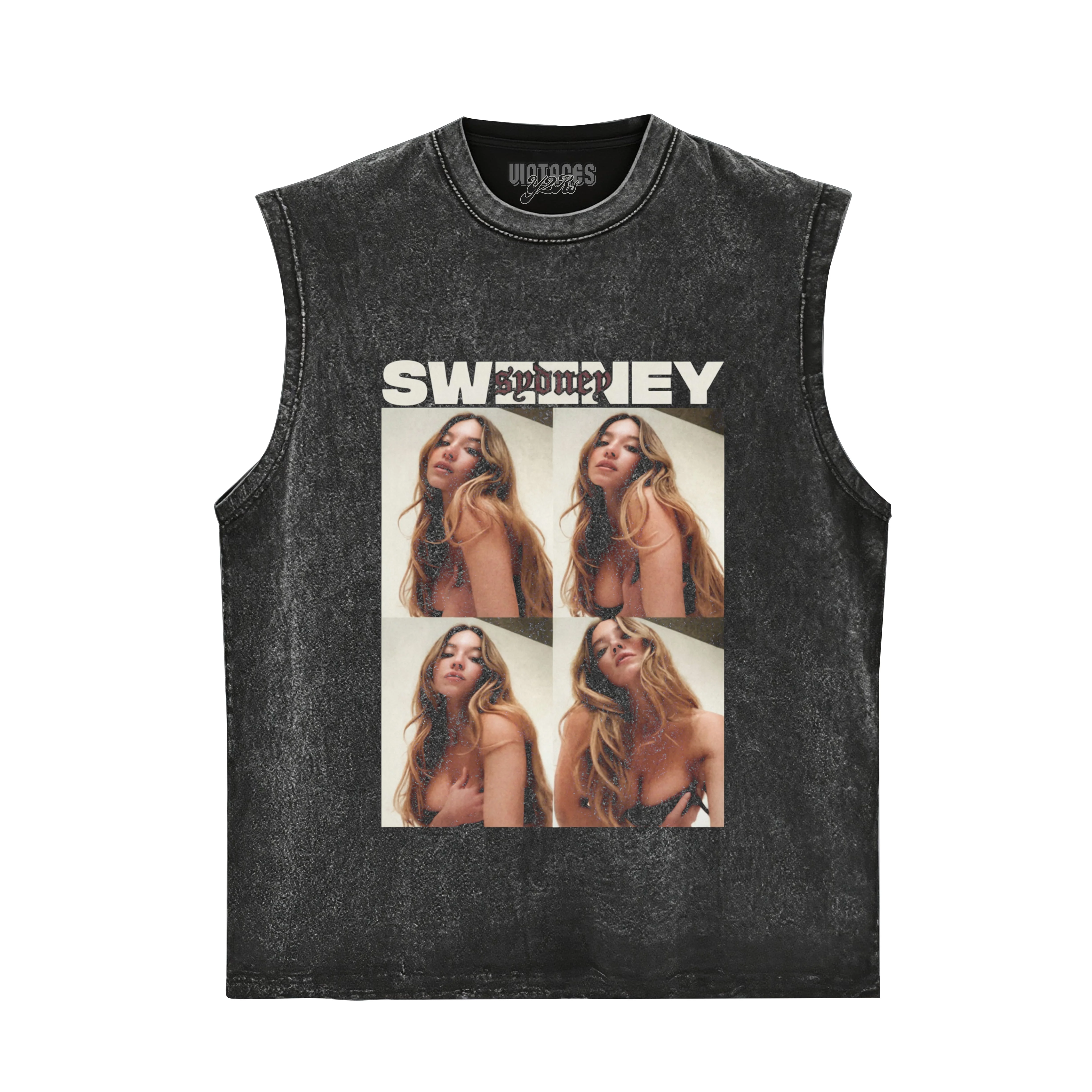 SYDNEY SWEENEY 2026 TANK TOP & TEE & LONG SLEEVE & LAYERED LS & HOODIE - Image 3