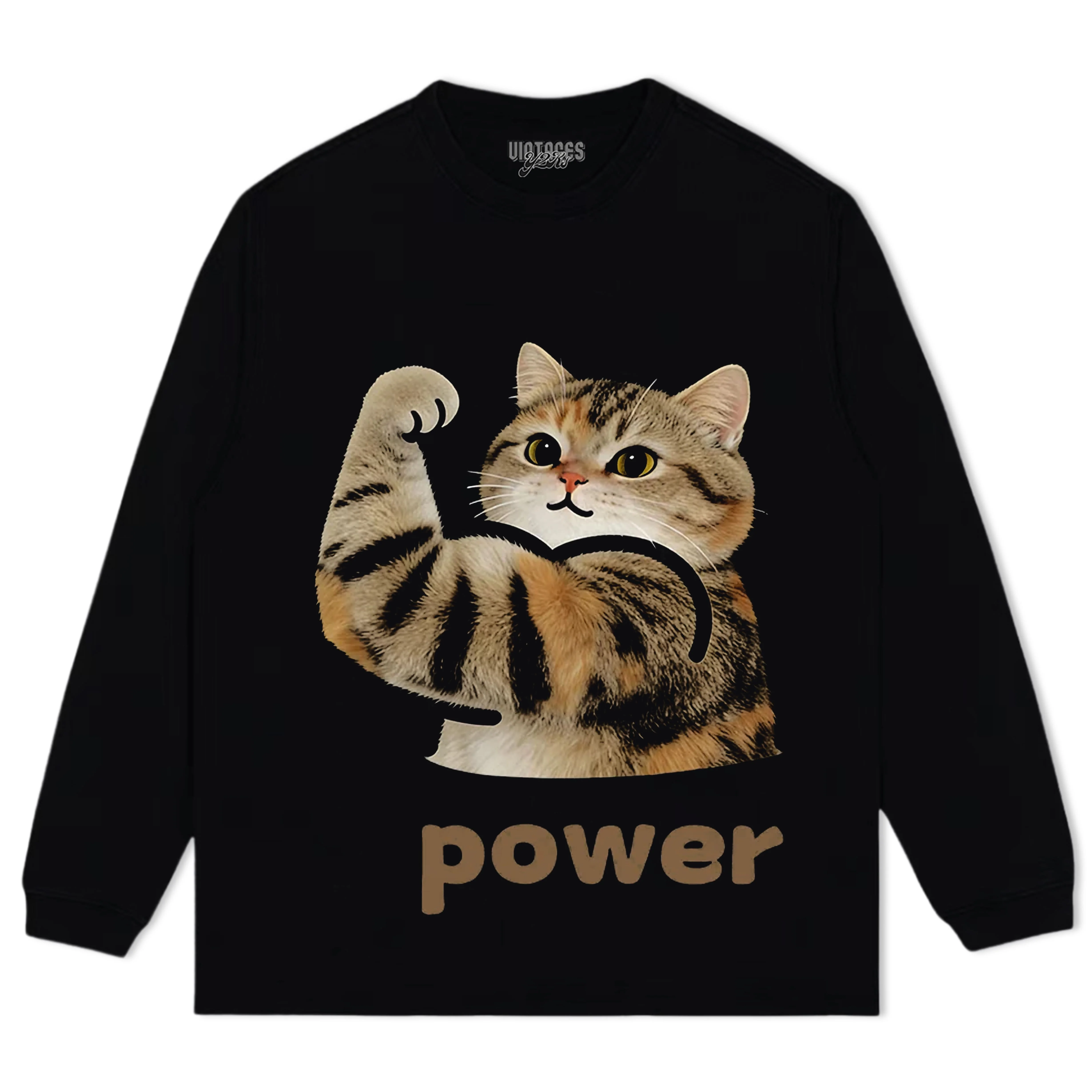 THE FITNESS CAT V3 TANK TOP & TEE & LONG SLEEVE & LAYERED LS & HOODIE - Image 7