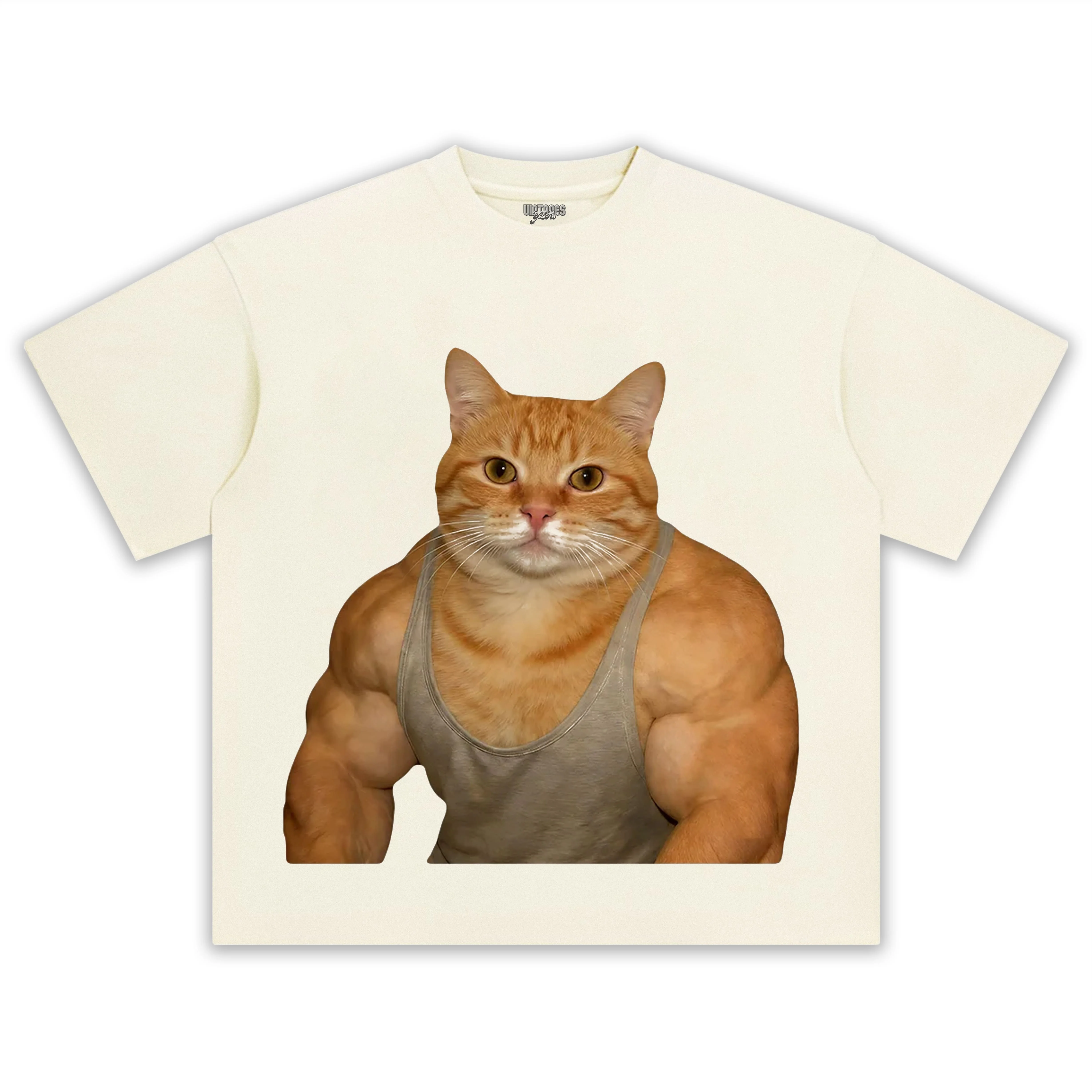 THE FITNESS CAT V4 TANK TOP & TEE & LONG SLEEVE & LAYERED LS & HOODIE - Image 4
