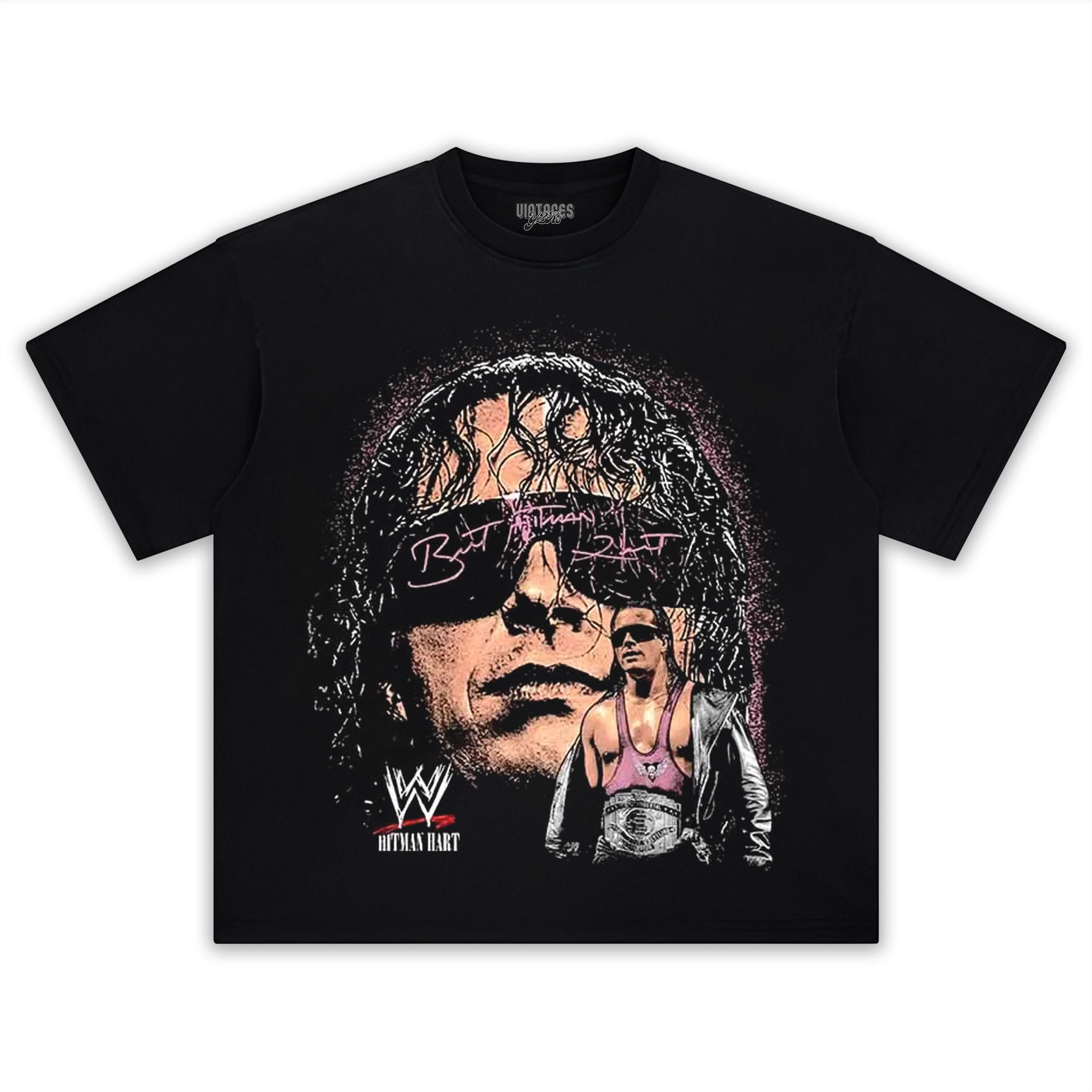 THE HITMAN BRET HART TEE - Image 3