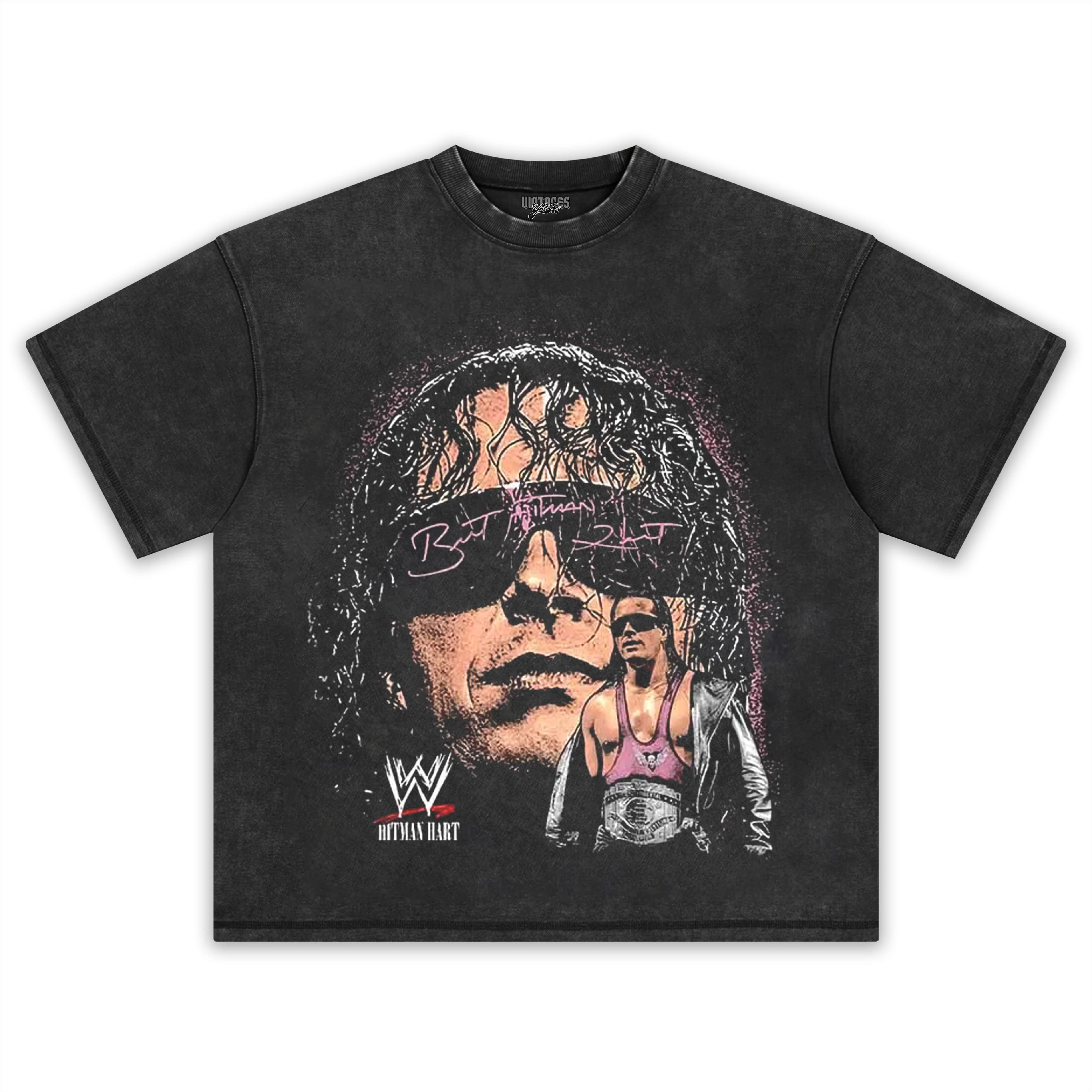 THE HITMAN BRET HART TEE - Image 4