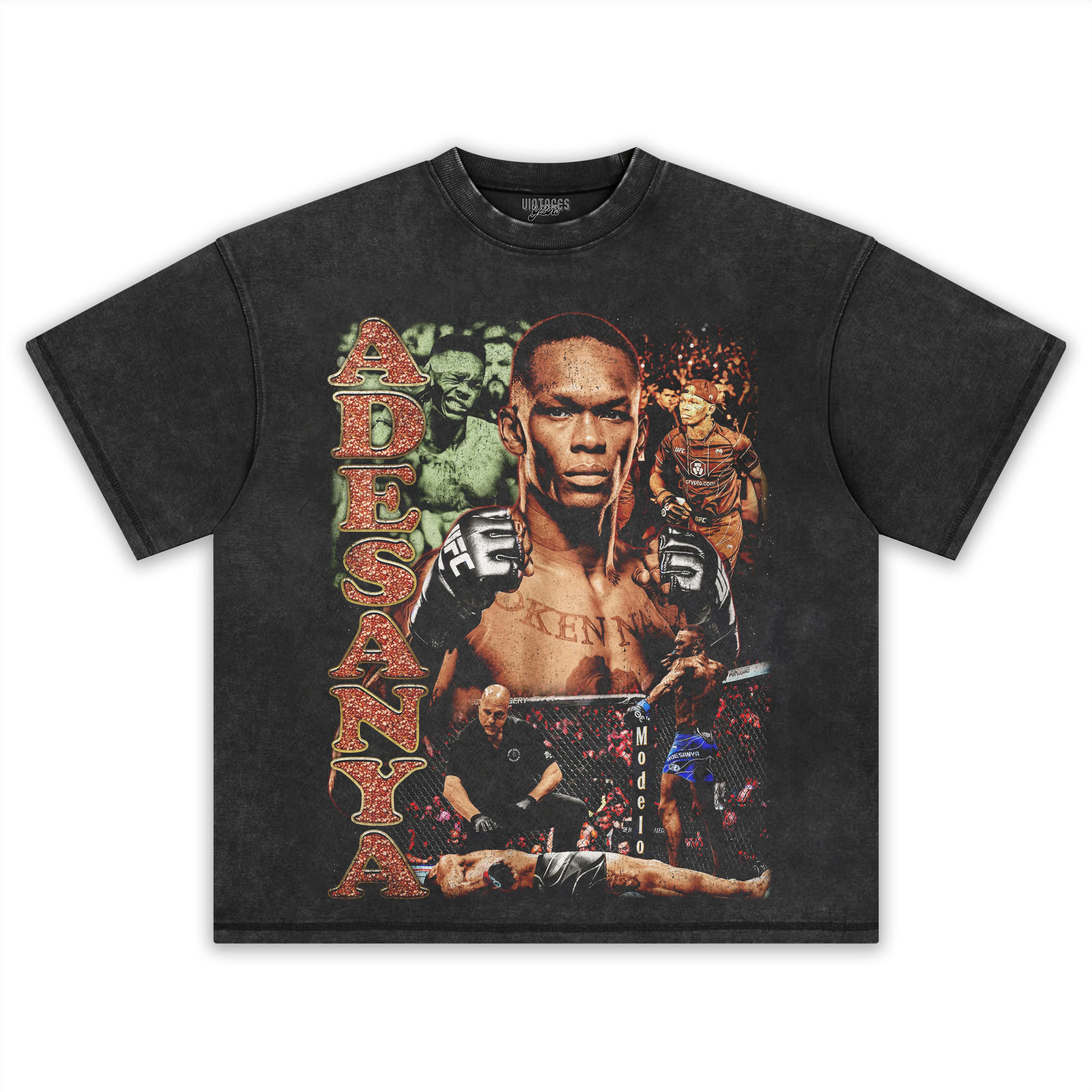 THE LAST STYLEBENDER & ISREAL ADESANYA TEE & LS & HOODIE - Image 7