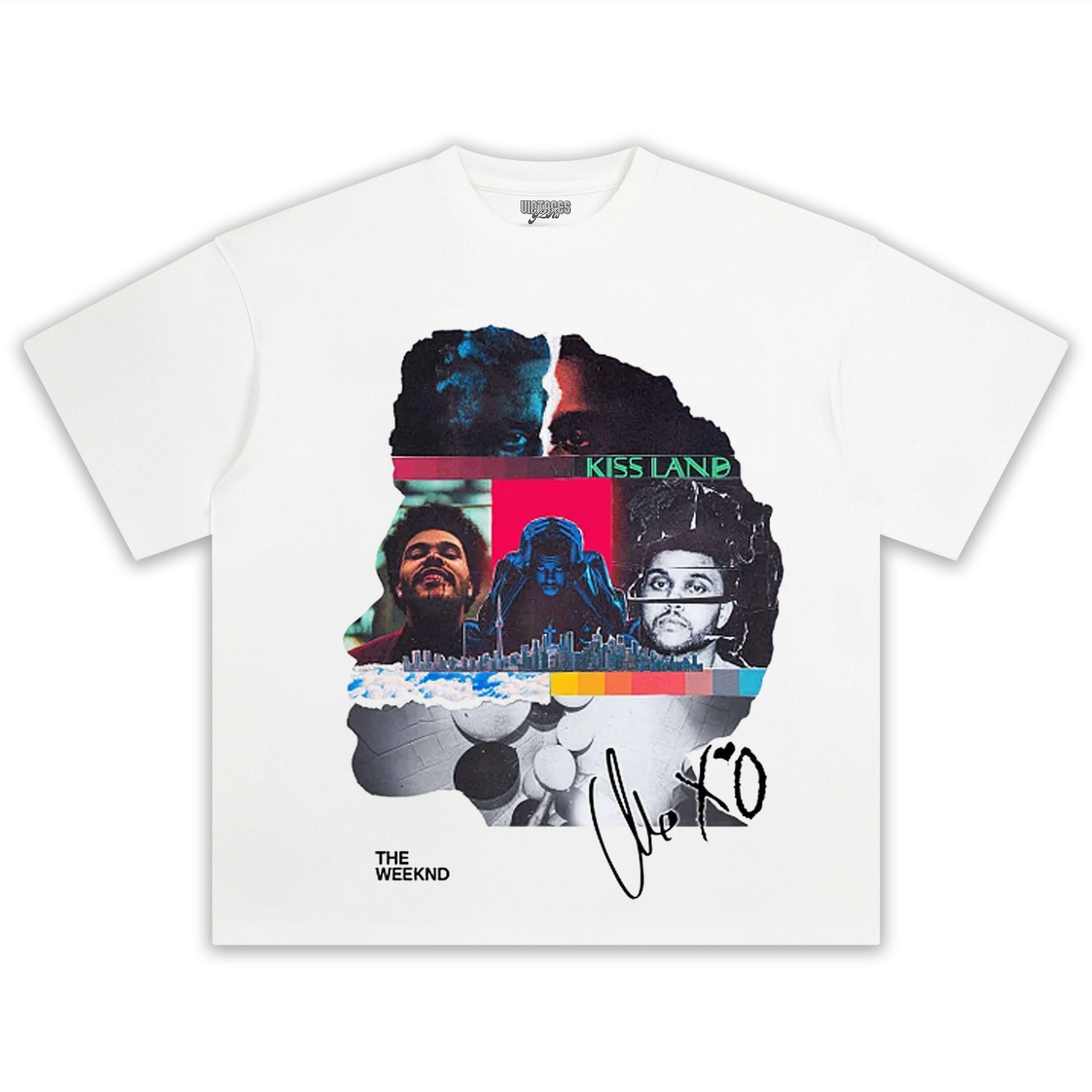 THE WEEKND & HEAD COLLAGE TEE - Image 3