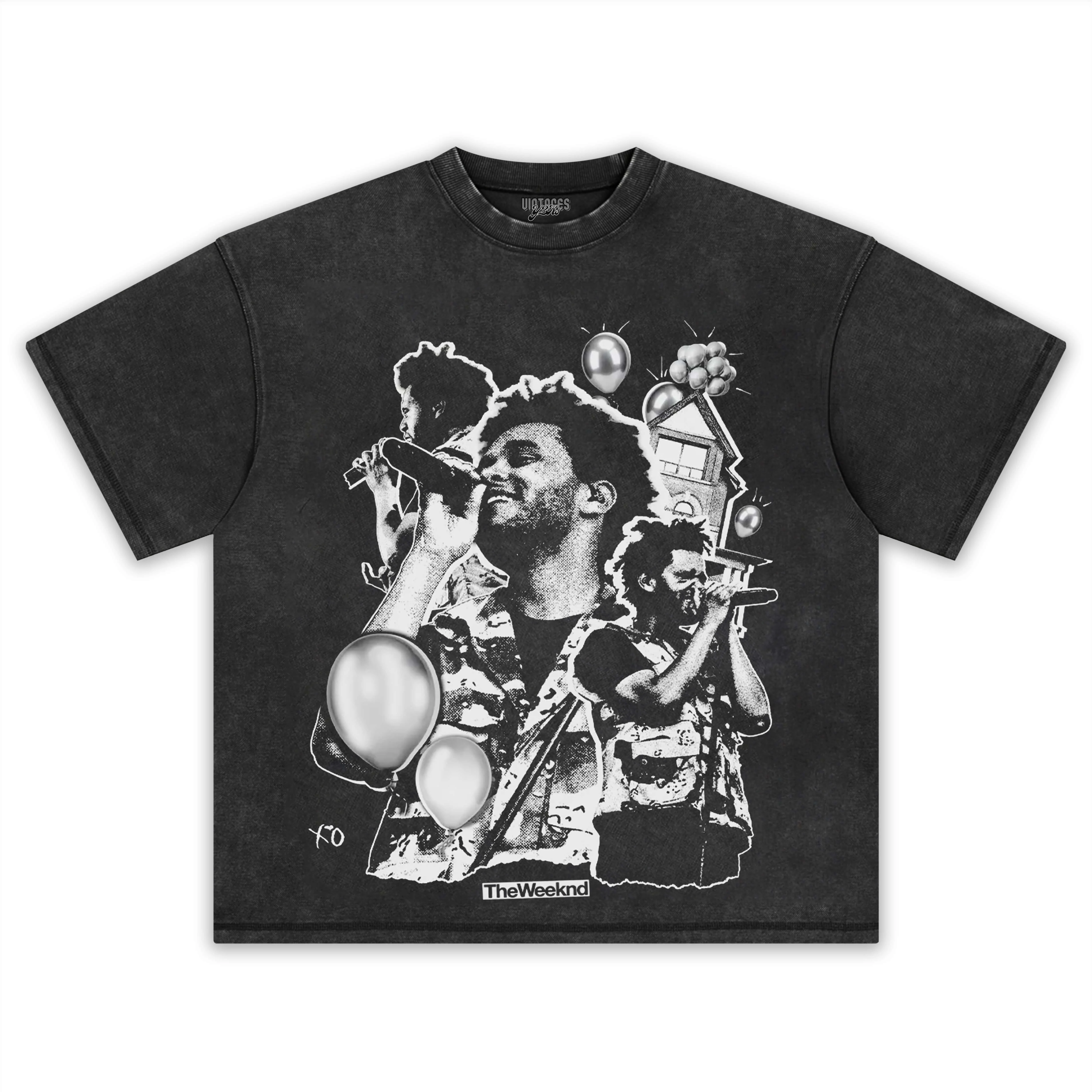 THE WEEKND VINTAGE TEE & LS & HOODIE - Image 2