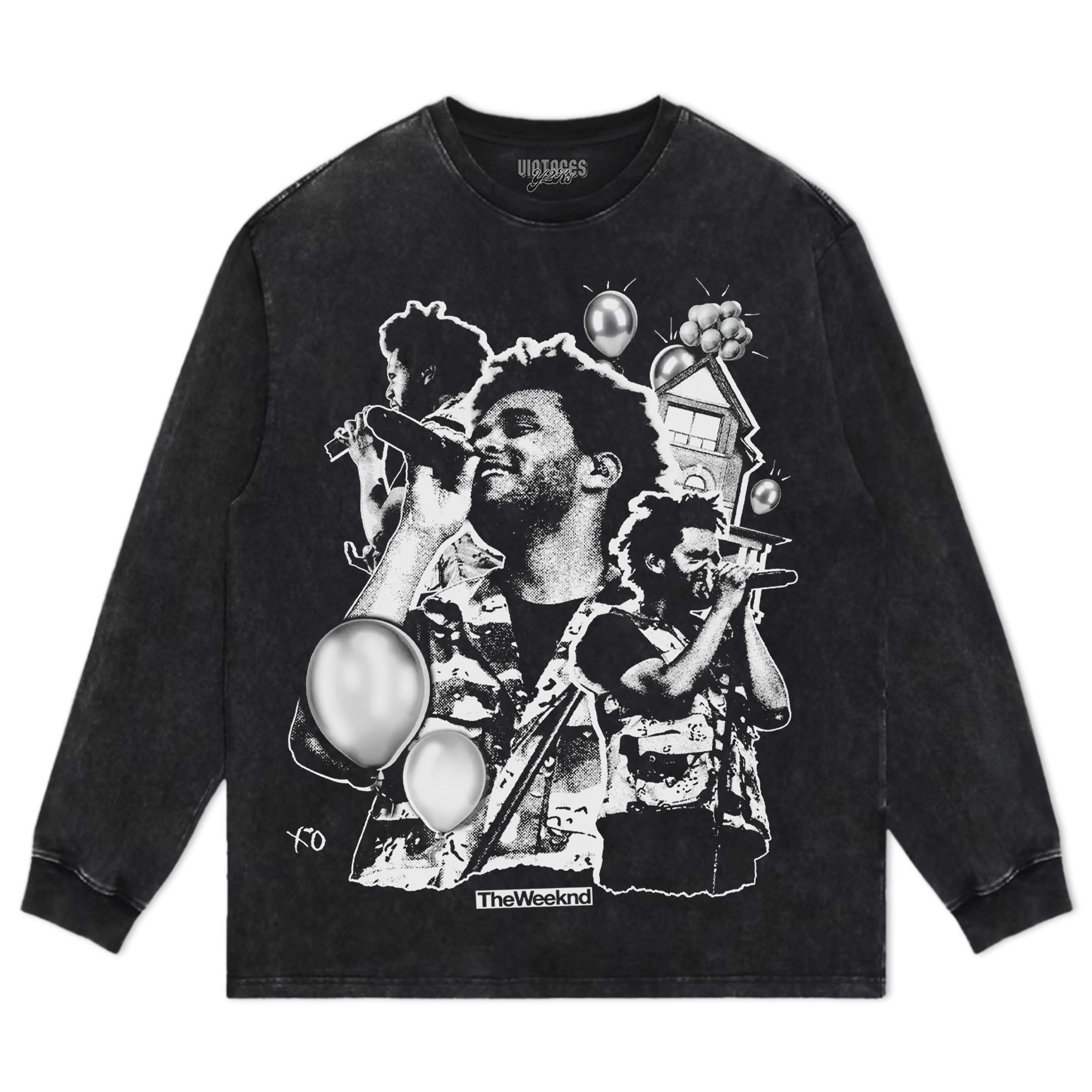 THE WEEKND VINTAGE TEE & LS & HOODIE - Image 9