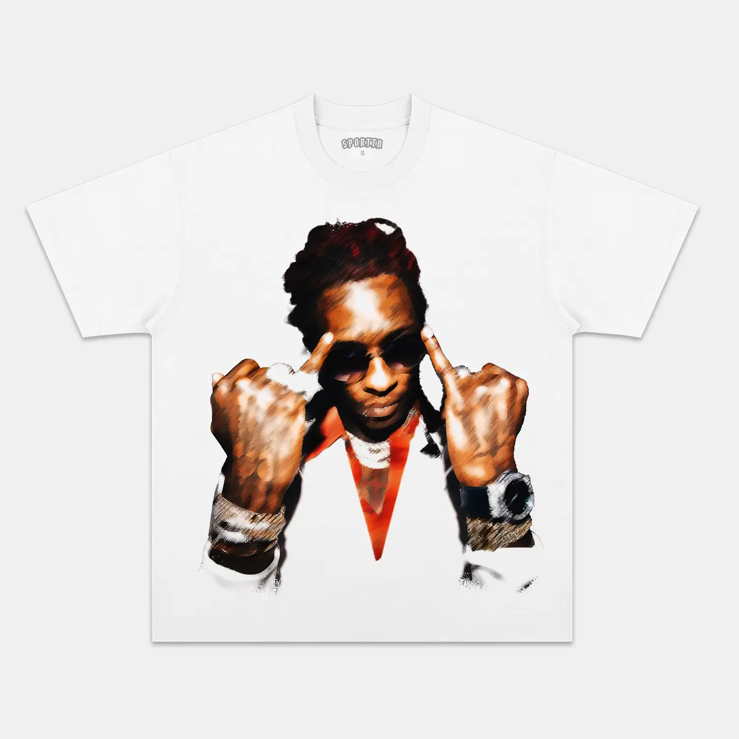 THUG BIG FACE TEE - Image 2