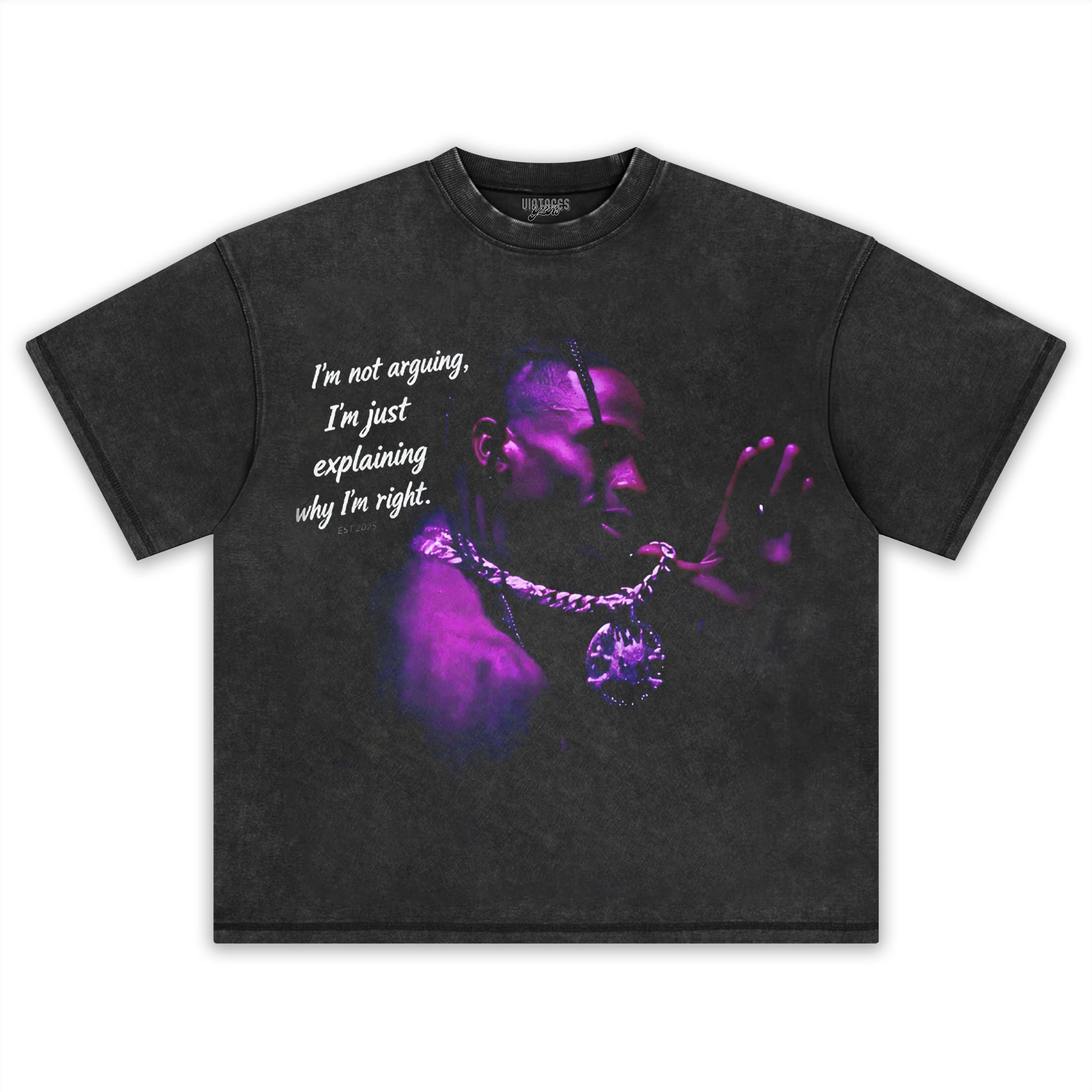 TRAVIS SCOTT VINTAGE TEE V4 & LS & HOODIE - Image 2