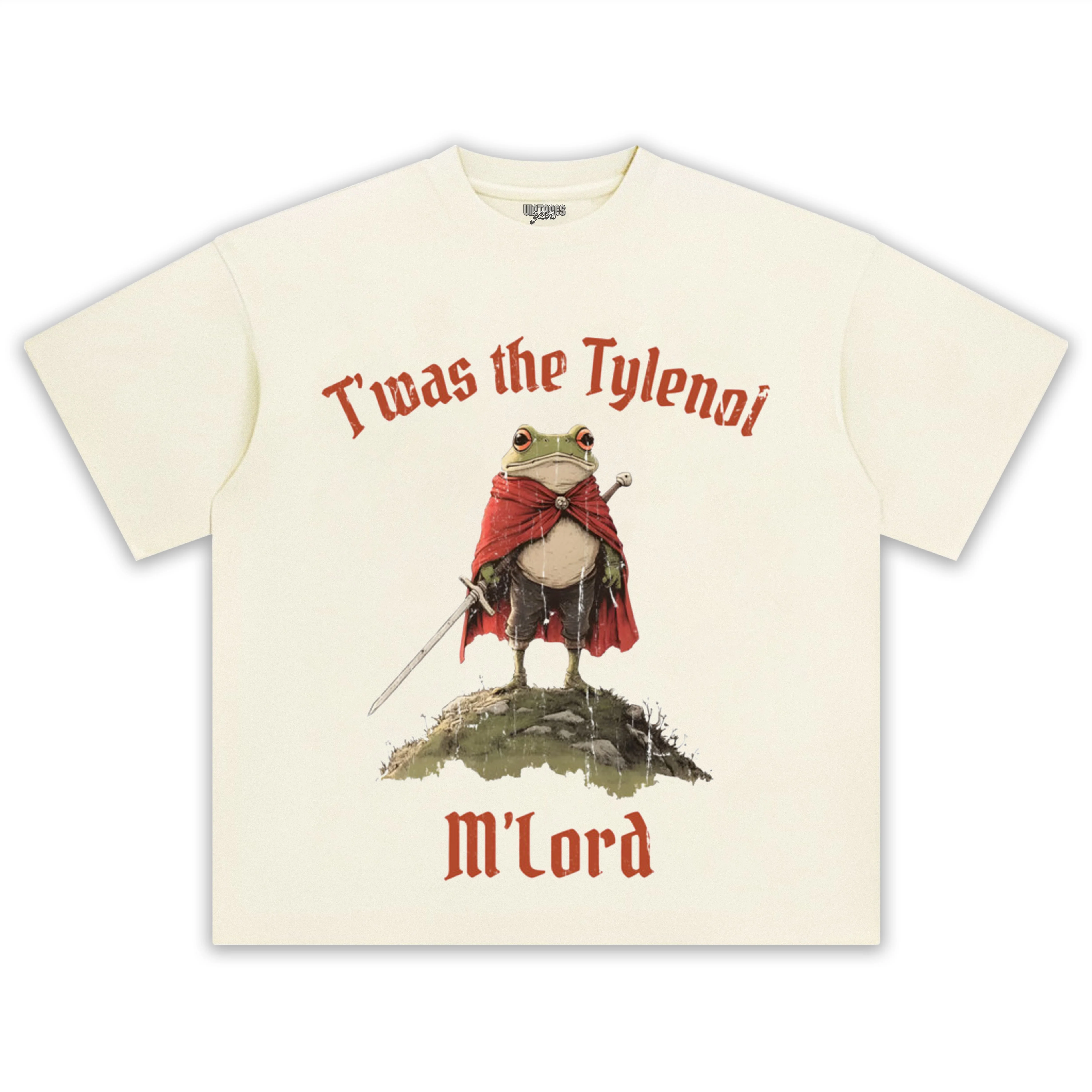 T'WAS THE TYLENOL M'LORD TEE & LS & HOODIE - Image 4