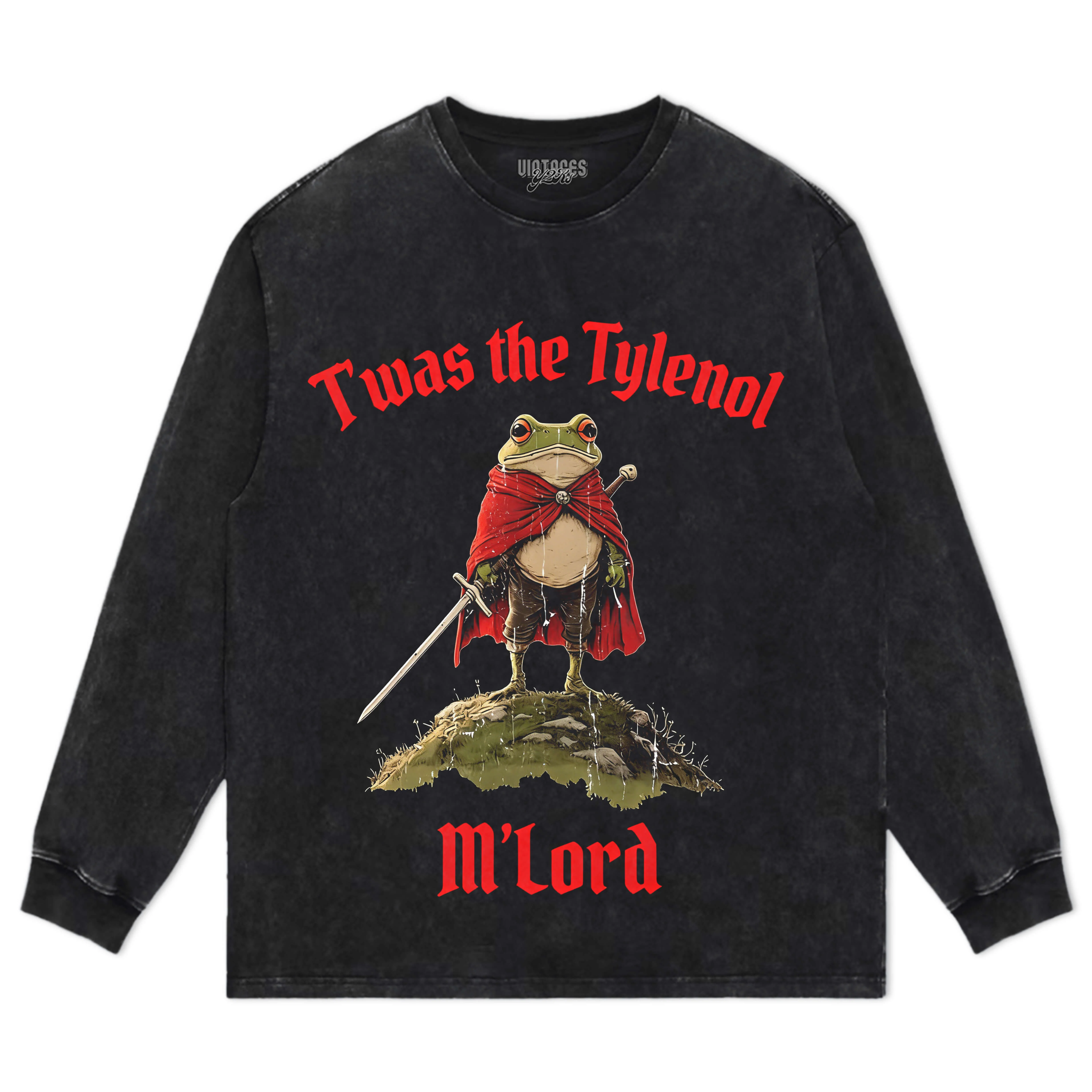 T'WAS THE TYLENOL M'LORD TEE & LS & HOODIE - Image 6