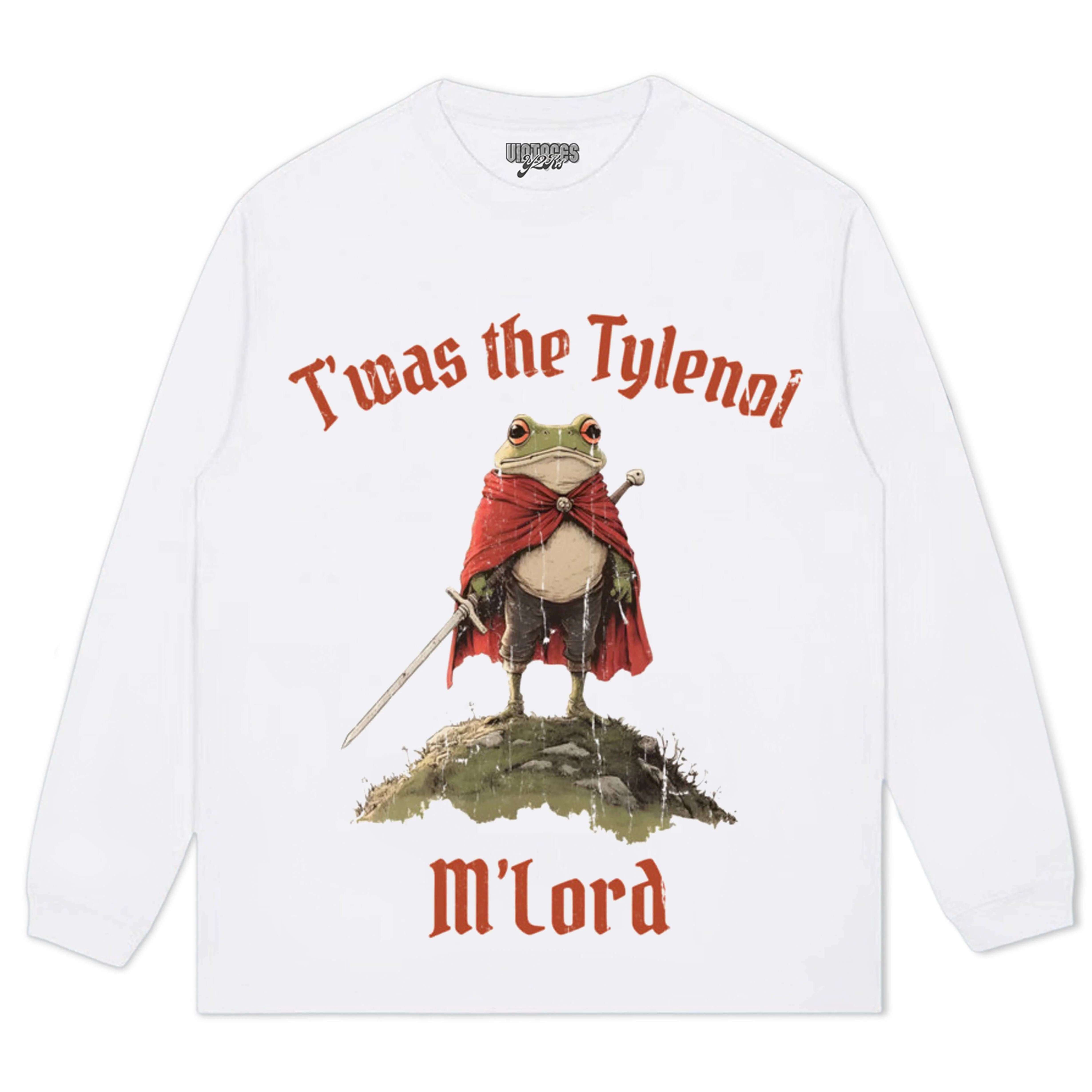 T'WAS THE TYLENOL M'LORD TEE & LS & HOODIE - Image 7