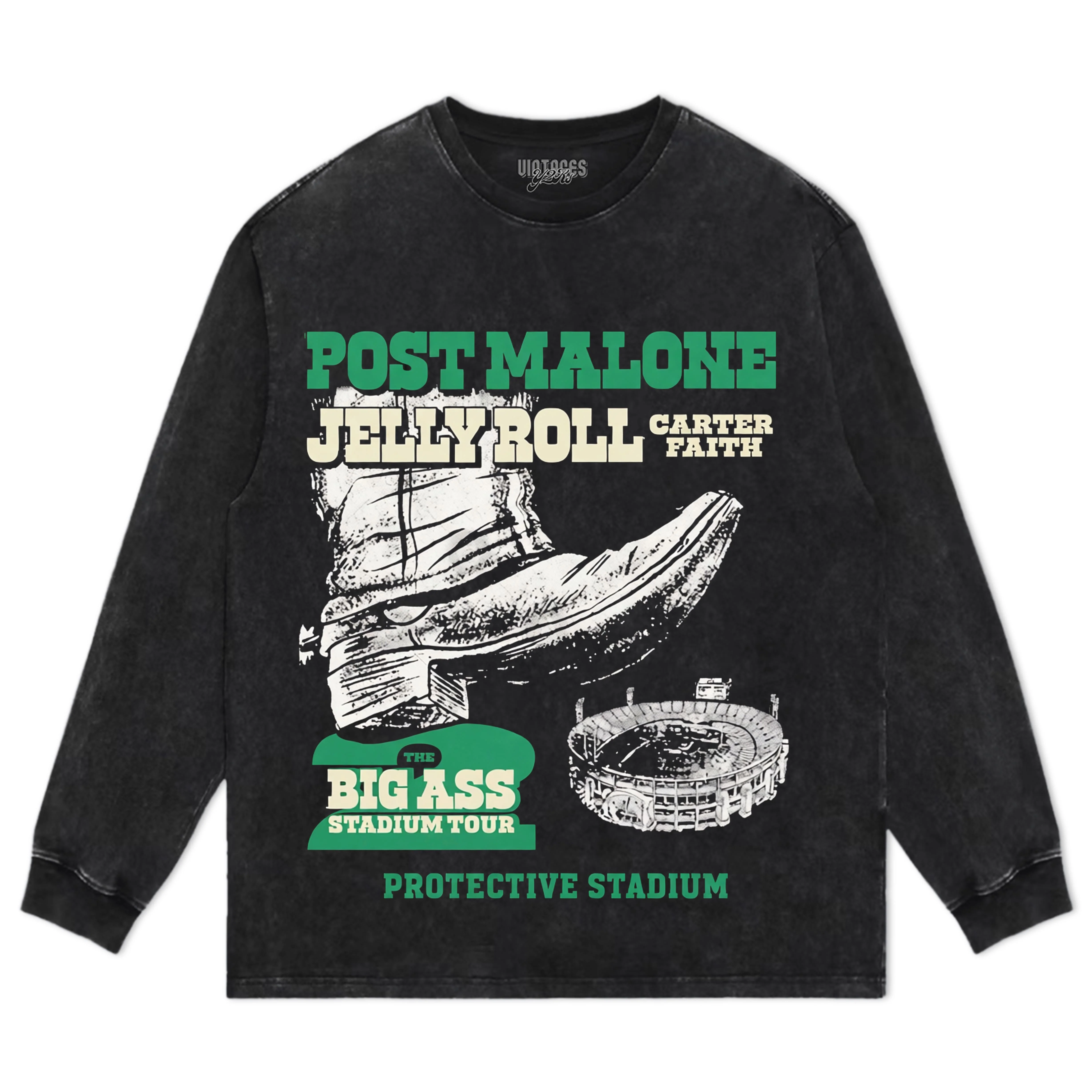 UAB BLAZERS - POST MALONE AND JELLY ROLL 2026 TEE & LS & HOODIE - Image 4