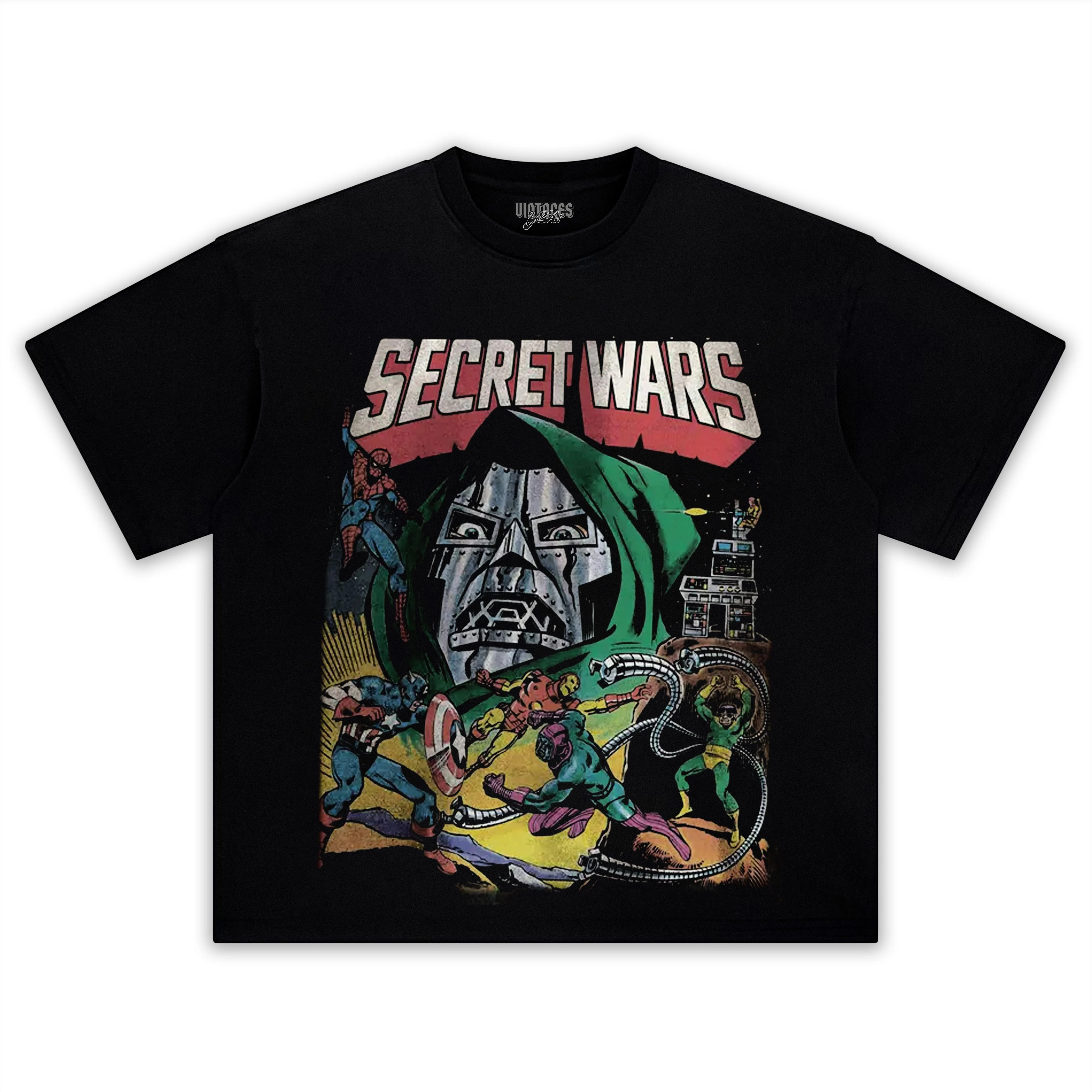 VINTAGE AVENGERS SECRET WARS TEE & LS & HOODIE