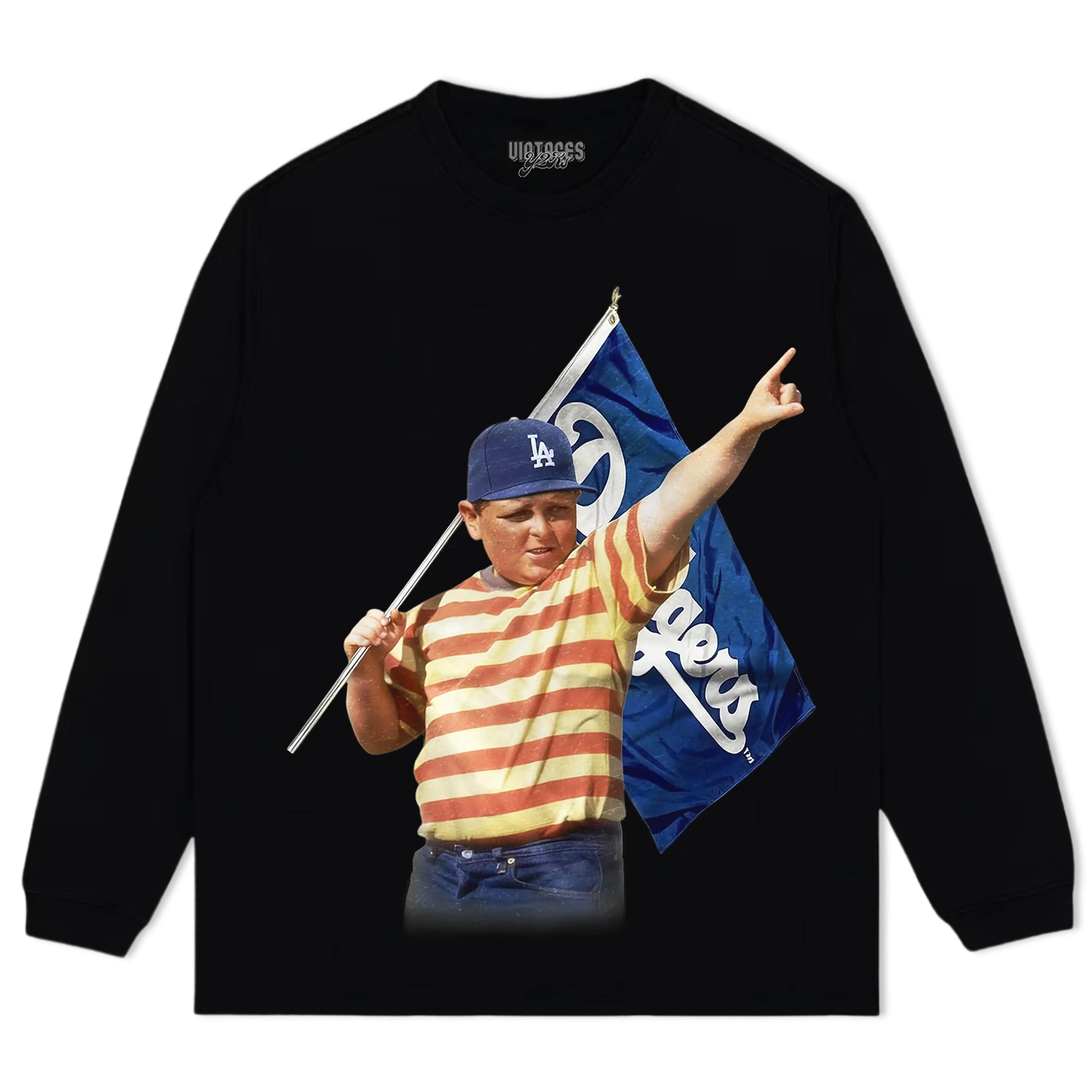 VINTAGE DODGERS SUPPORTER TEE & LS & HOODIE - Image 5