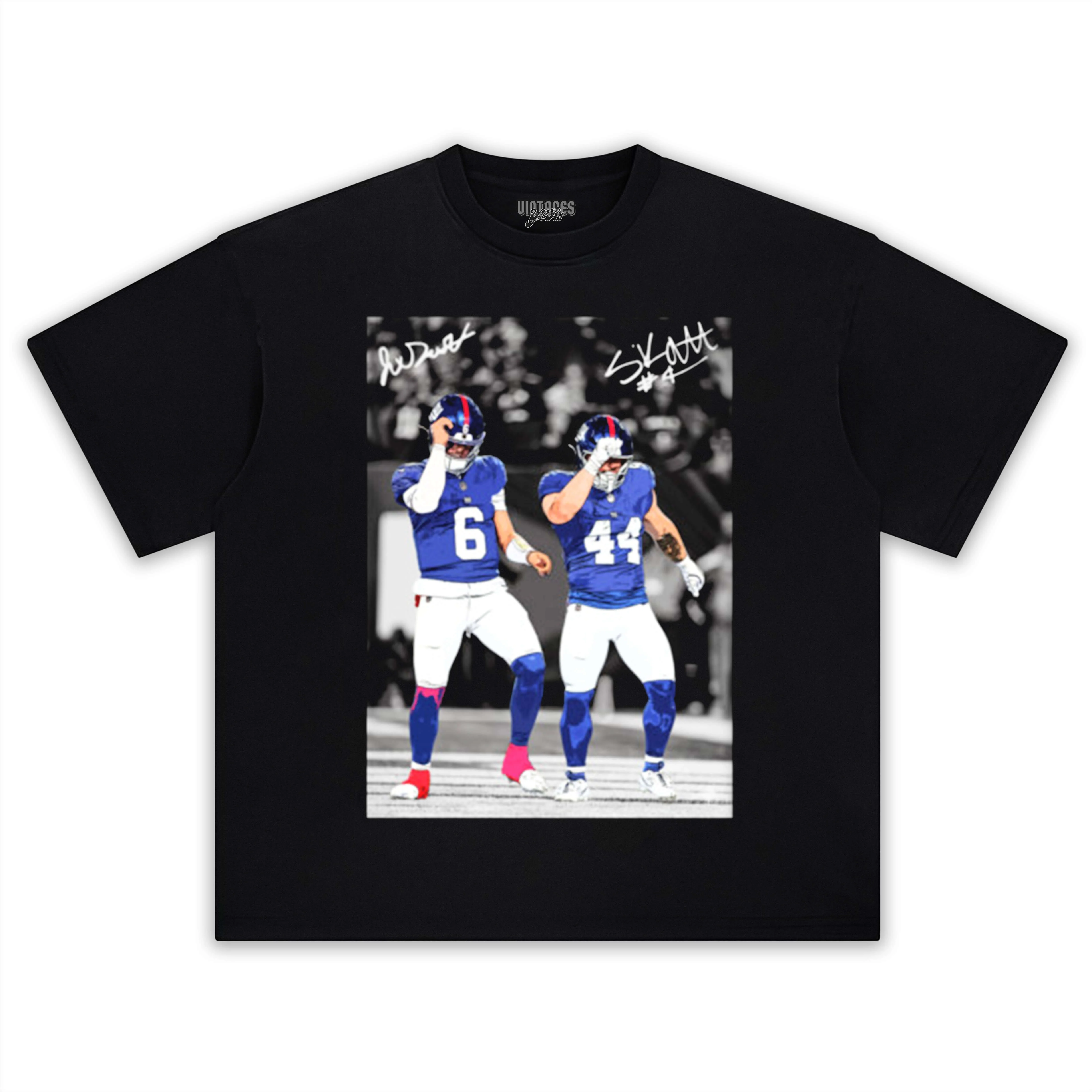 VINTAGE JAXSON DART CAM SKATTEBO THE MOST EXCITING DUO SIGNATURE TEE & LS & HOODIE - Image 6