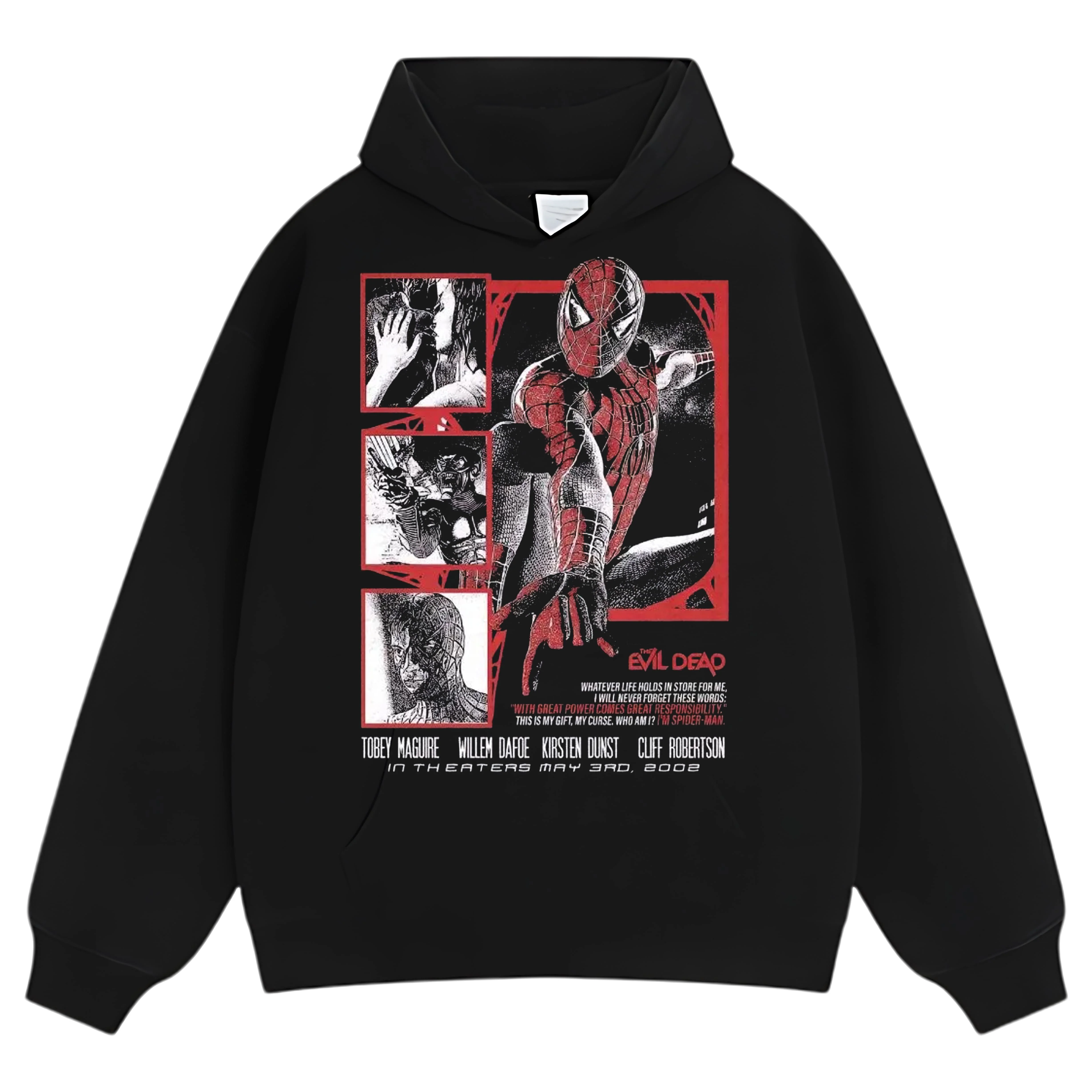VINTAGE SPIDER MAN MOVIE TEE & LS & HOODIE - Image 5