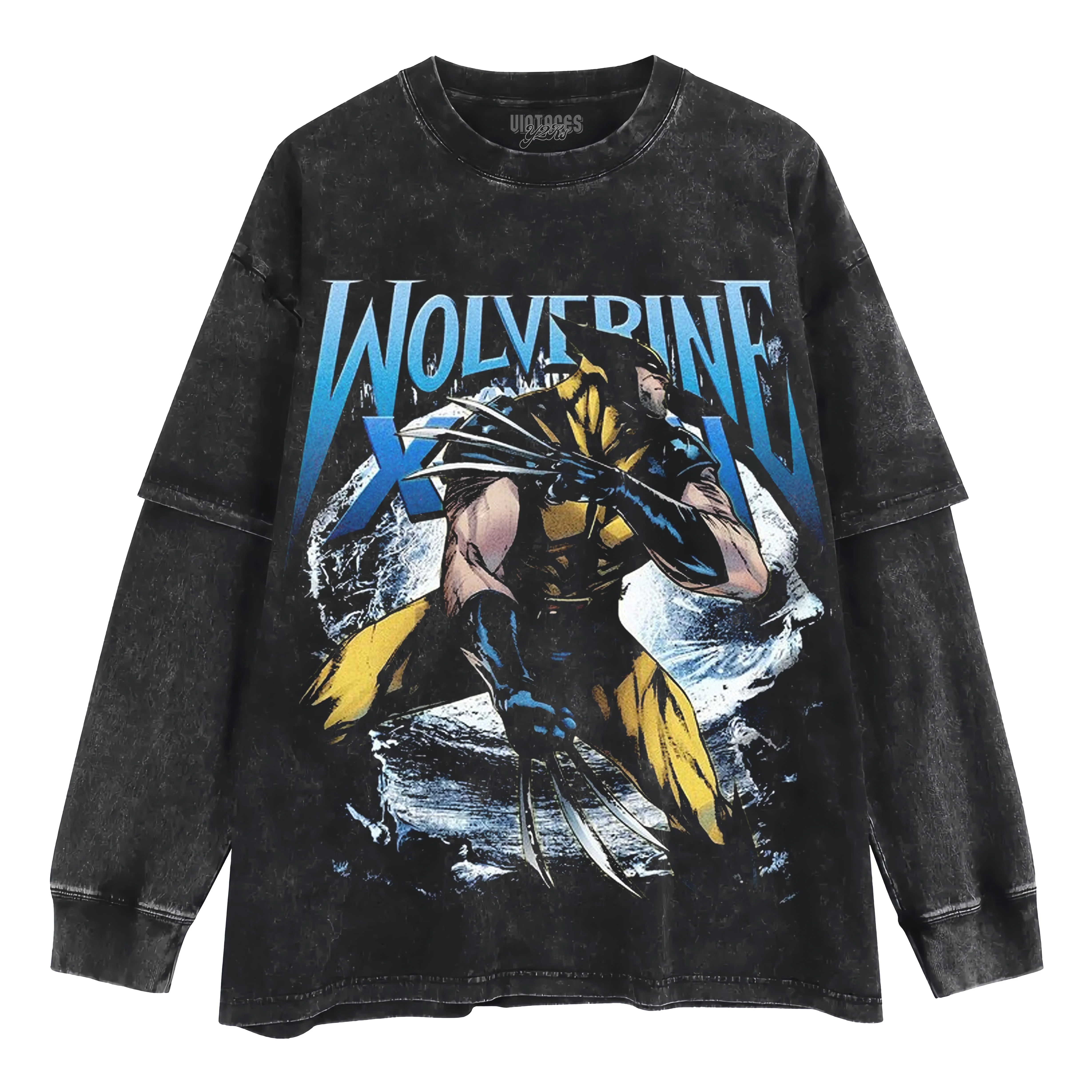 VINTAGE WOLVERINE TANK TOP & TEE & LONG SLEEVE & LAYERED LS & HOODIE - Image 4