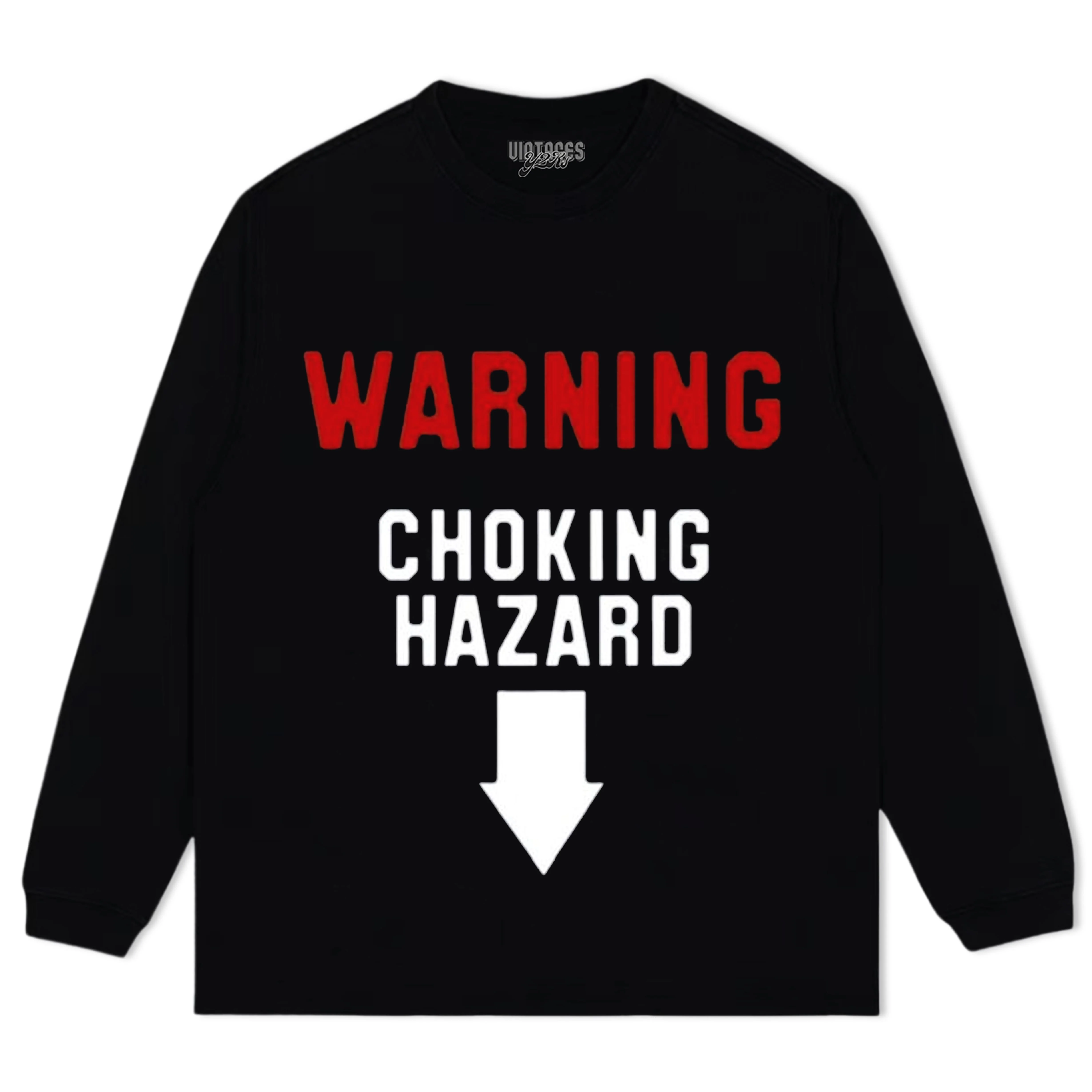 WARNING CHOKING HAZARD TEE & LS & HOODIE - Image 3