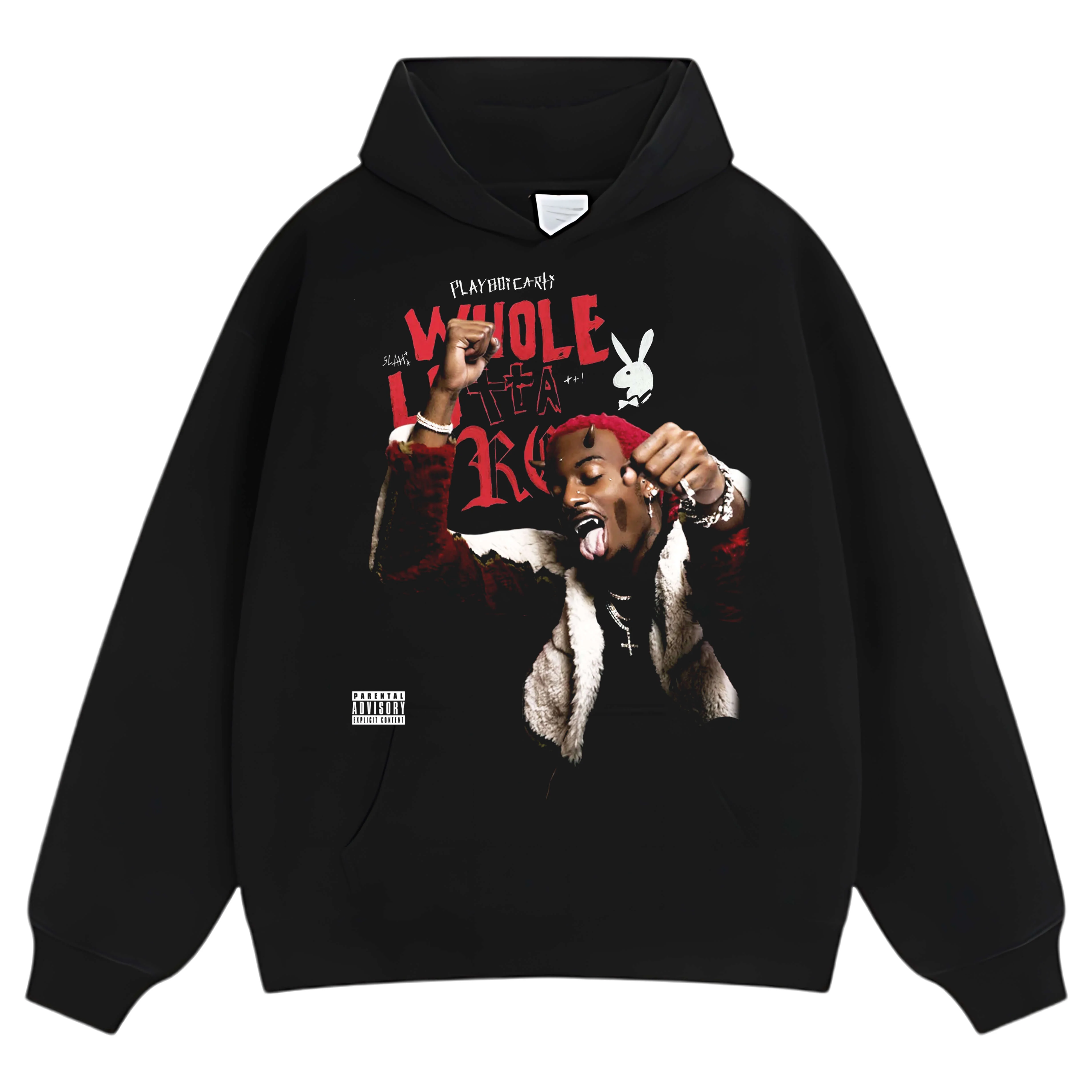 WHOLE LOTTA RED & PLAYBOI CARTI V3 TEE & LS & HOODIE - Image 10