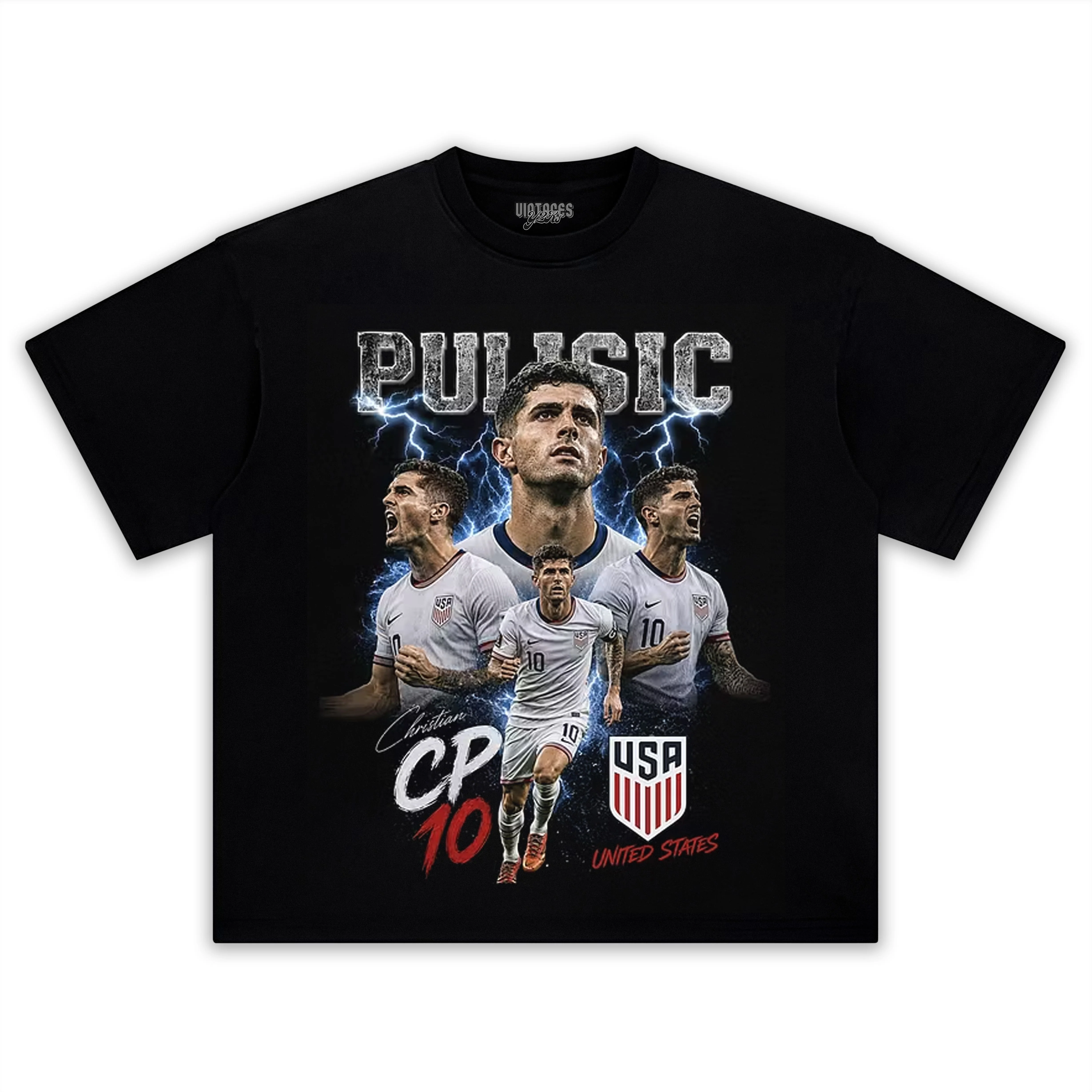 WORLD CUP 2026 CHRISTIAN PULISIC TANK TOP & TEE & LONG SLEEVE & LAYERED LS & HOODIE