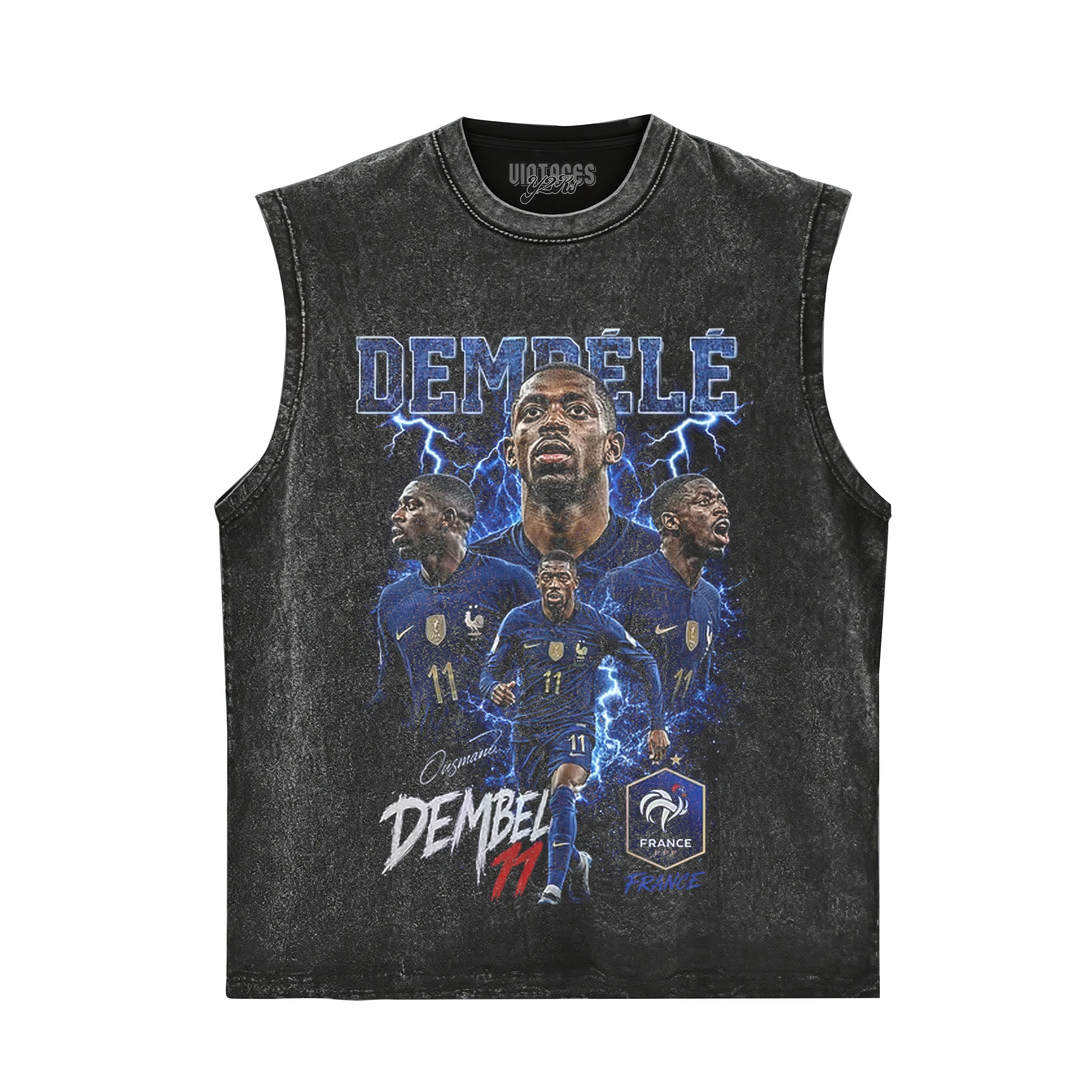 WORLD CUP 2026 OUSMANE DEMBÉLÉ TANK TOP & TEE & LONG SLEEVE & LAYERED LS & HOODIE - Image 3